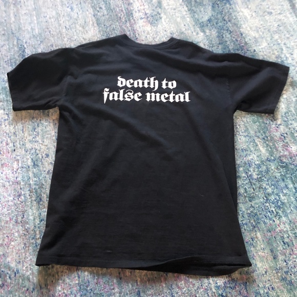 COPY - Ultra-rare 1998 Pearl Jam "Death to False Metal" t-shirt - Picture 4 of 5